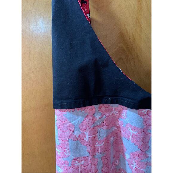 Apron Red Black Dresses on Mannequins #handmade - Picture 3 of 4